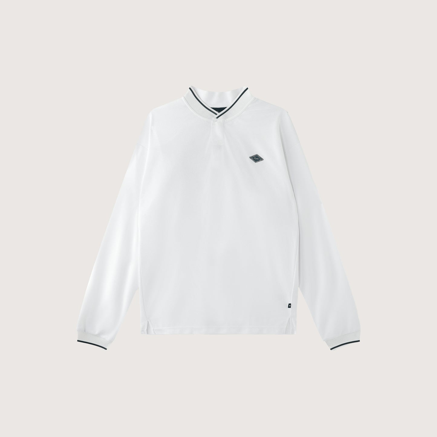 Stand Collar Polo Shirt