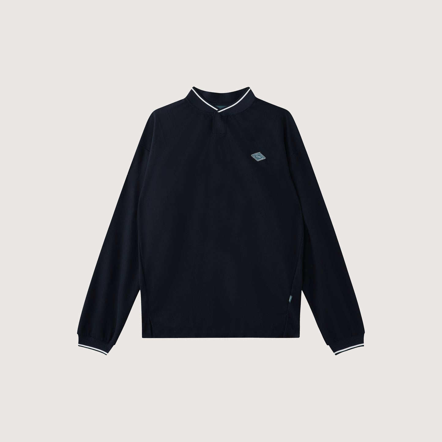 Stand Collar Polo Shirt