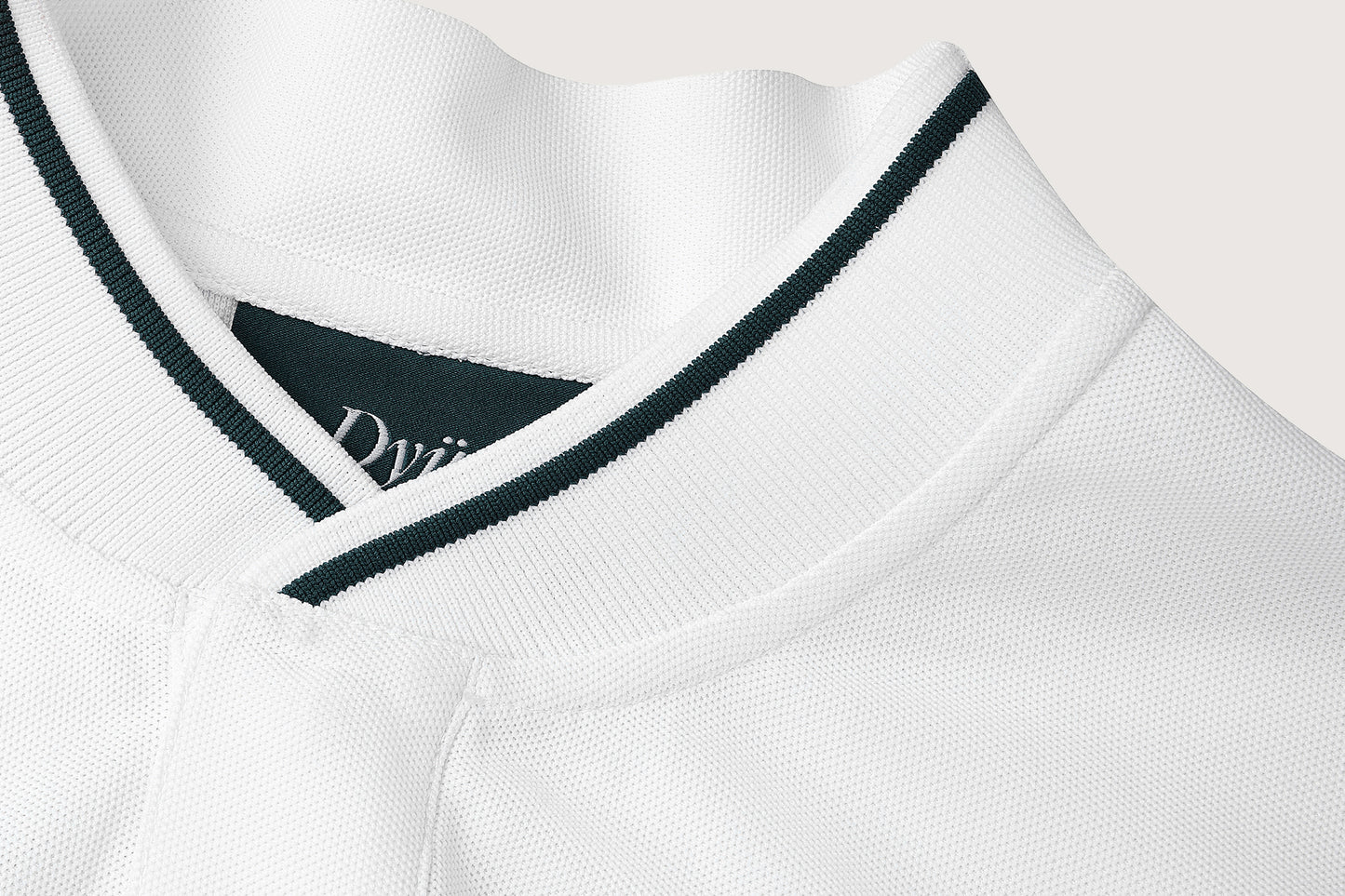Stand Collar Polo Shirt