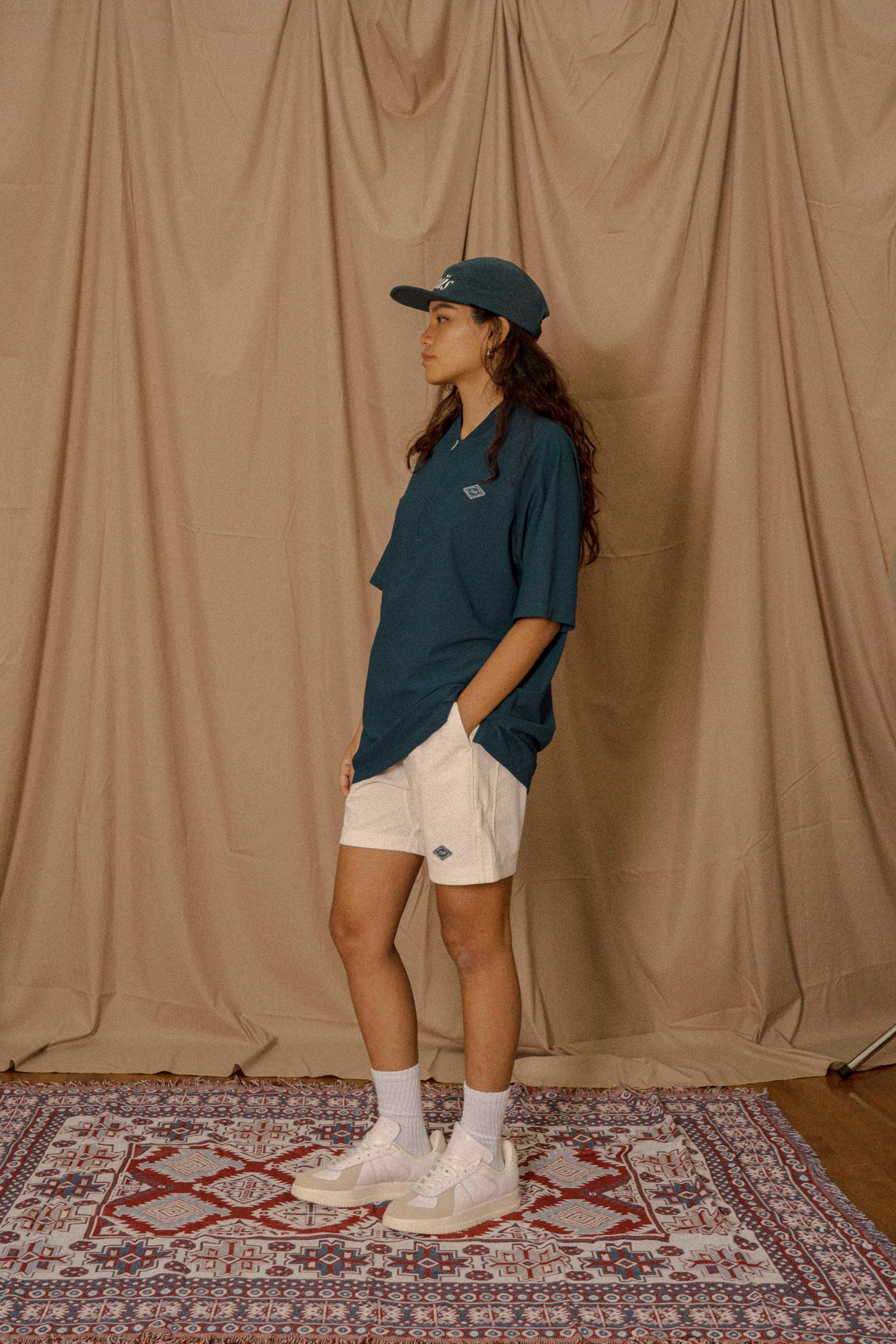 Quarter Zip Polo Shirt