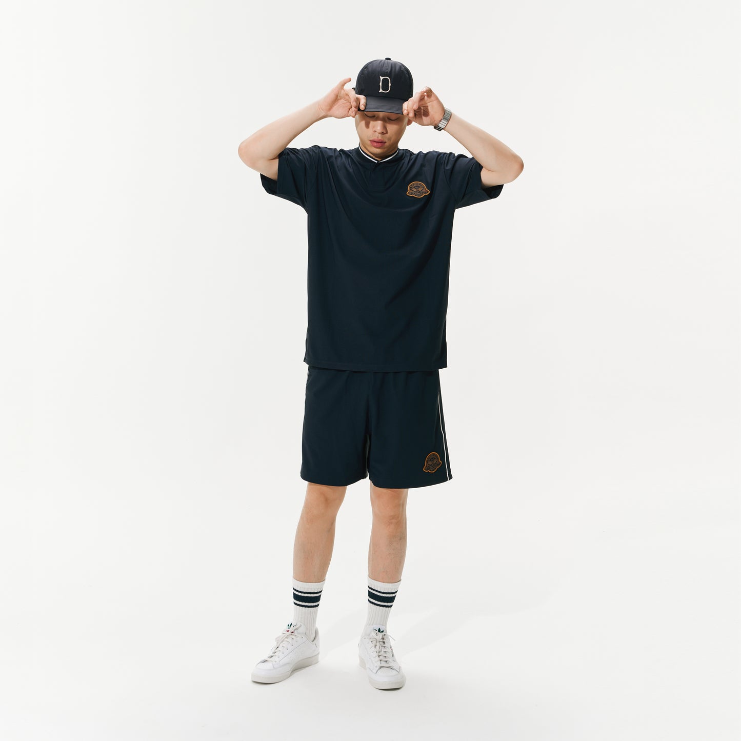 Mens Badge Tennis Jersey