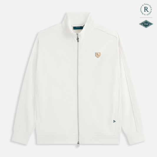 Embroidery Knit Track Top