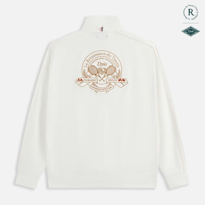 Embroidery Knit Track Top