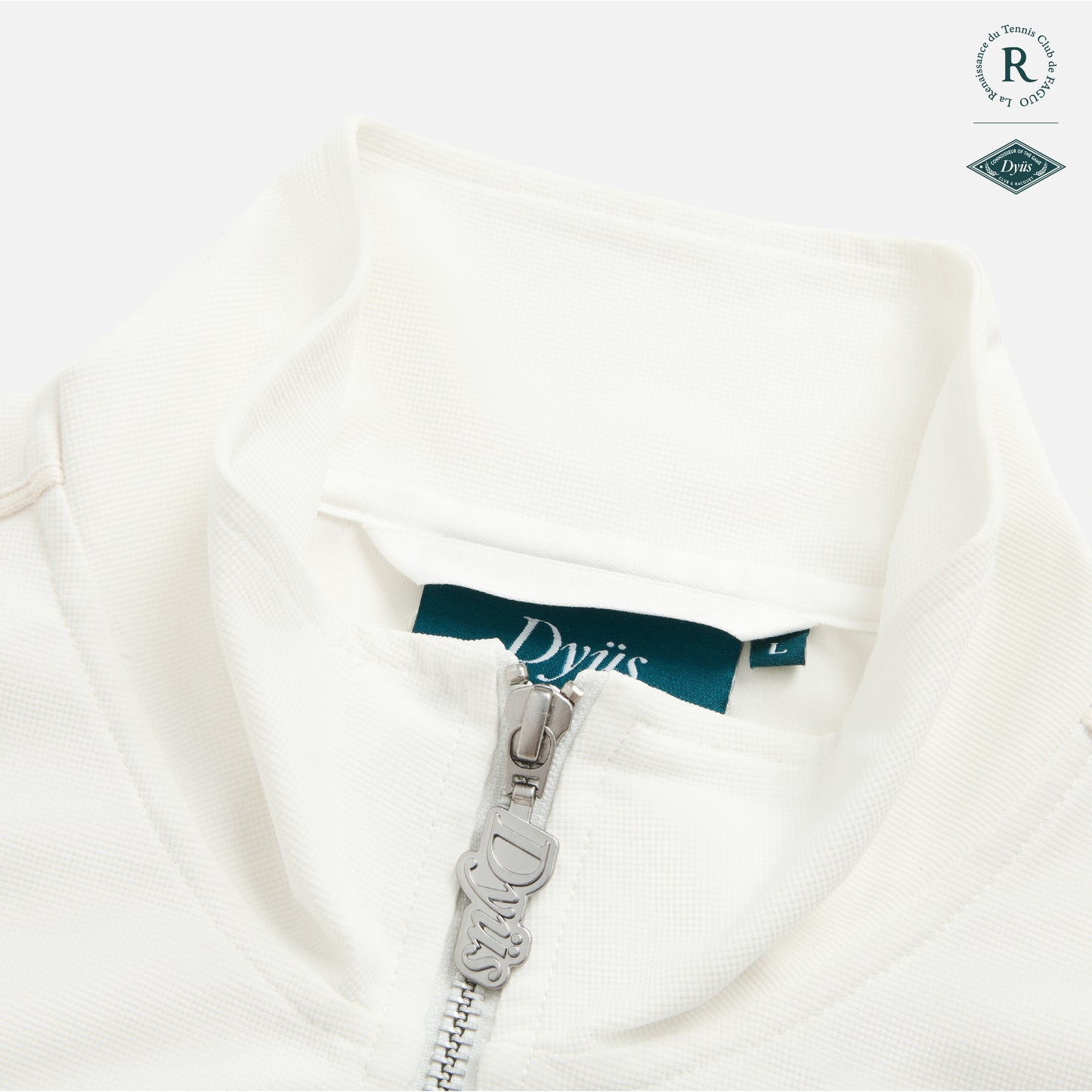 Embroidery Knit Track Top