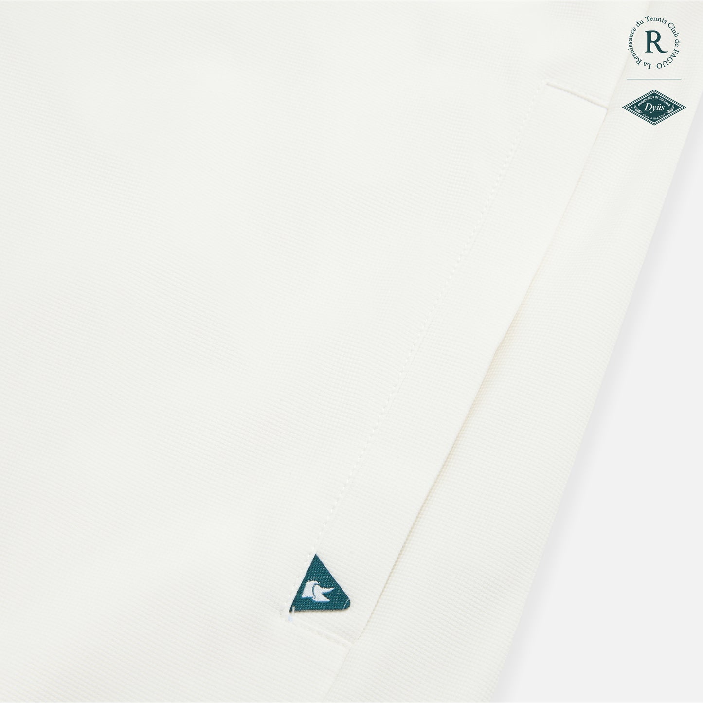 Embroidery Knit Track Top