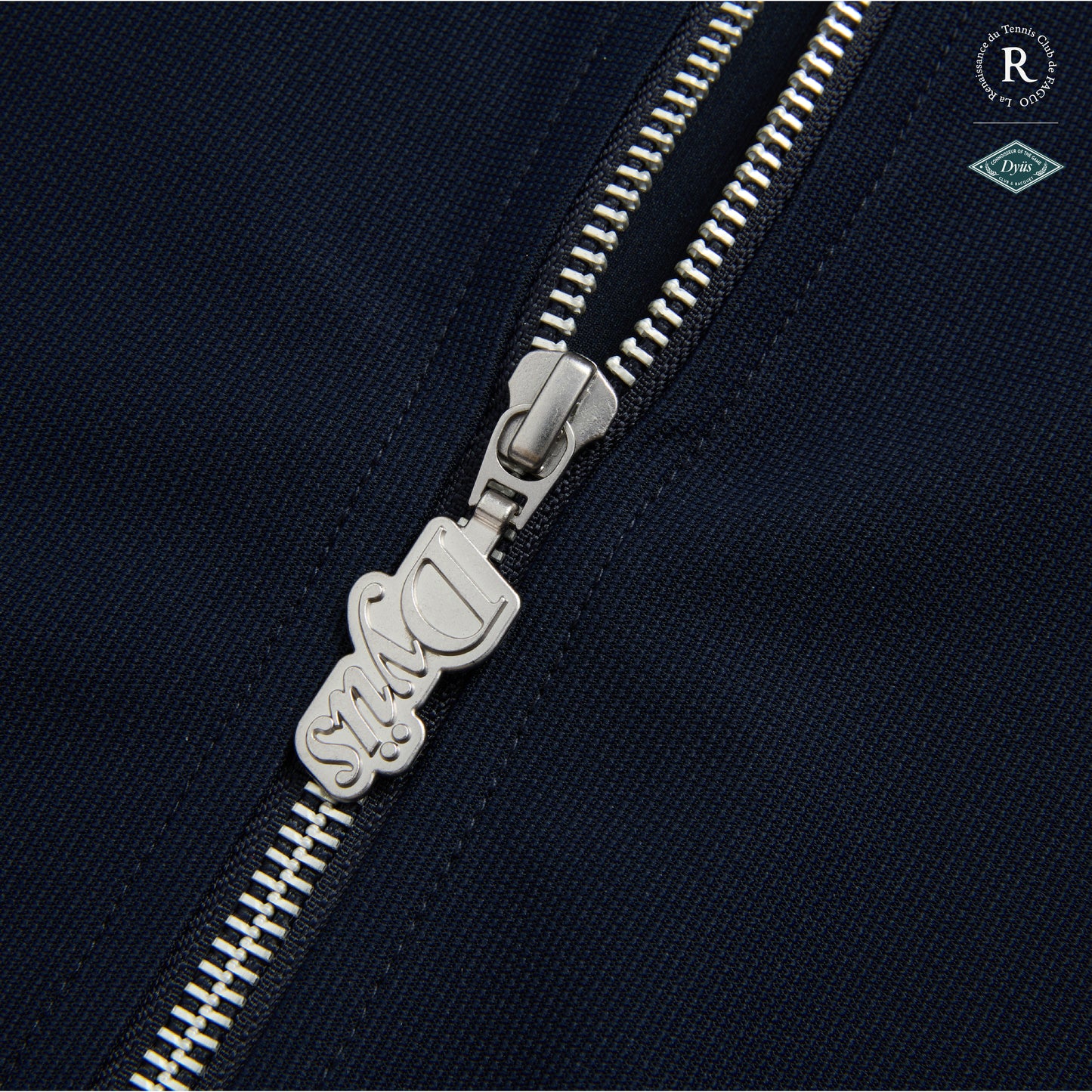 Embroidery Knit Track Top