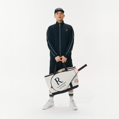 Embroidery Knit Track Top