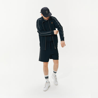 Embroidery Knit Track Top