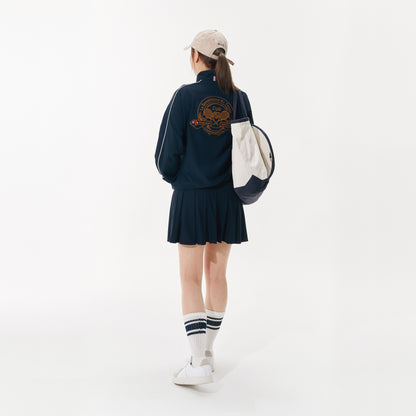 Embroidery Knit Track Top