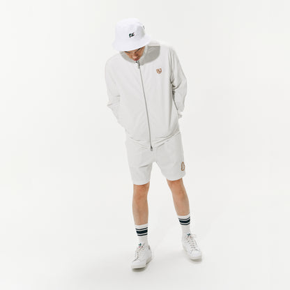 Embroidery Knit Track Top