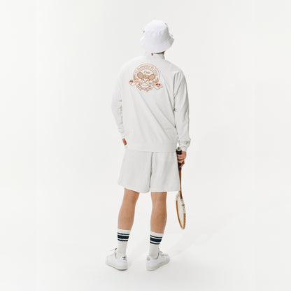 Embroidery Knit Track Top