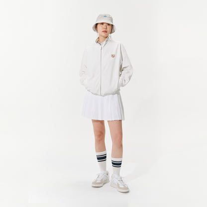 Embroidery Knit Track Top